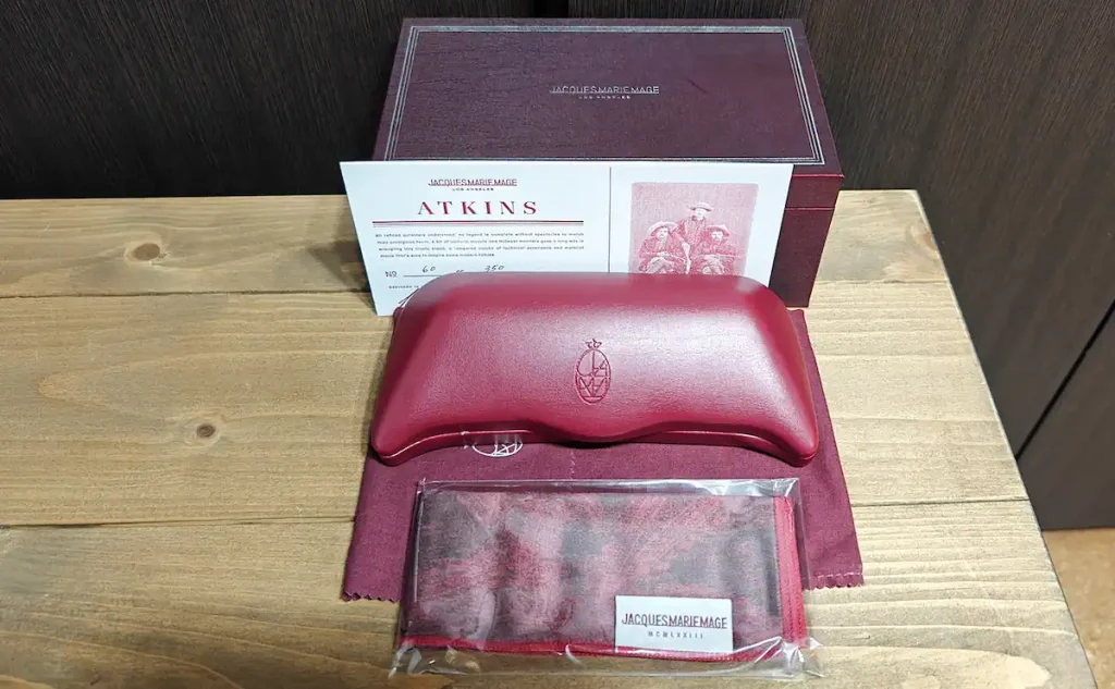 ジャックマリーマージュ アトキンス 付属品　Eyewear