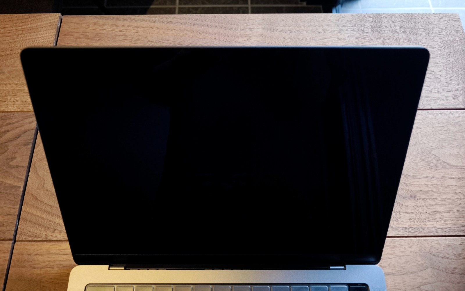 MacBookの画面表示